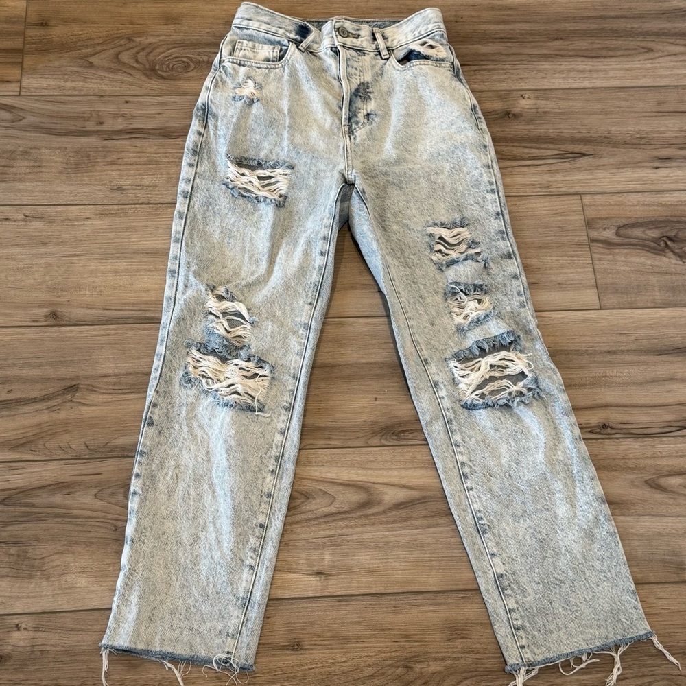 PacSun high rise straight leg jeans